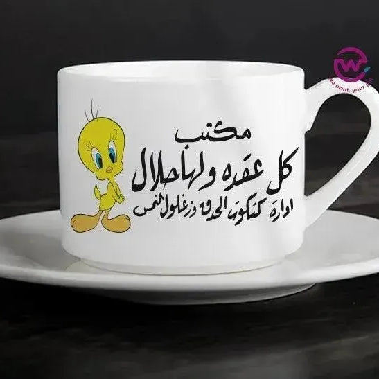 Coffee Cup -Comic-A - WE PRINT