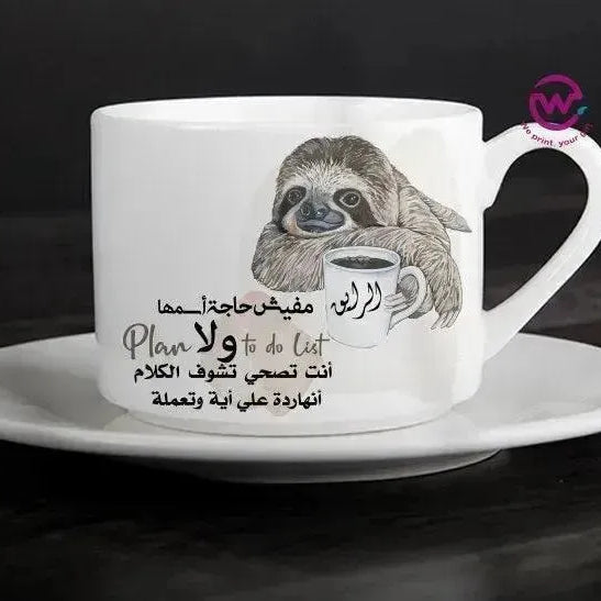 Coffee Cup -Comic-A - WE PRINT