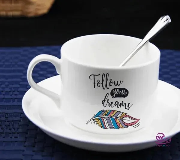 Coffee Cup -Dream Catcher - WE PRINT