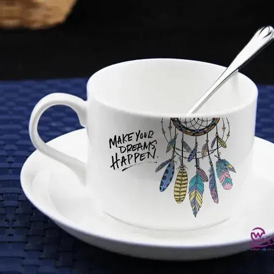 Coffee Cup -Dream Catcher - WE PRINT