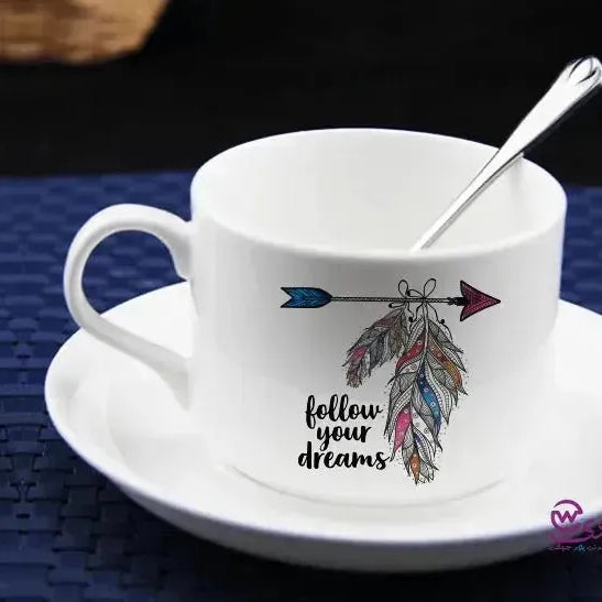 Coffee Cup -Dream Catcher - WE PRINT