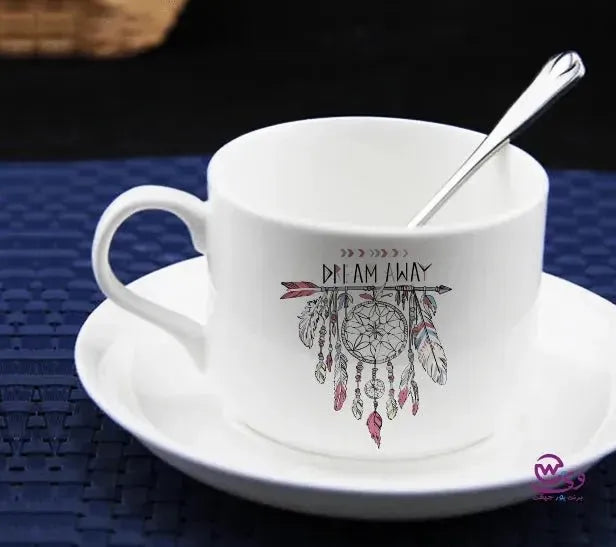 Coffee Cup -Dream Catcher - WE PRINT