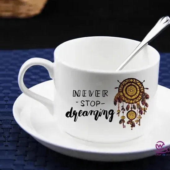 Coffee Cup -Dream Catcher - WE PRINT
