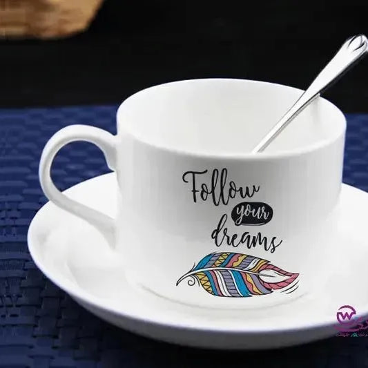 Coffee Cup -Dream Catcher - WE PRINT