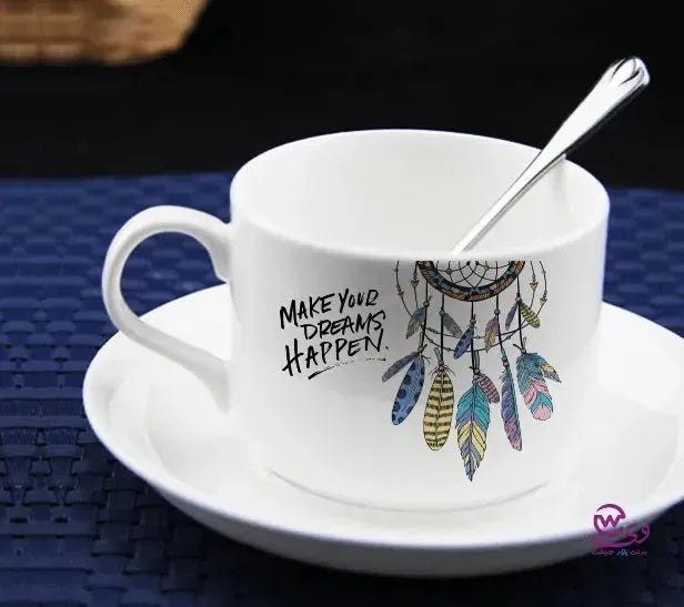 Coffee Cup -Dream Catcher - WE PRINT