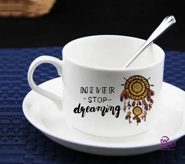 Coffee Cup -Dream Catcher - WE PRINT