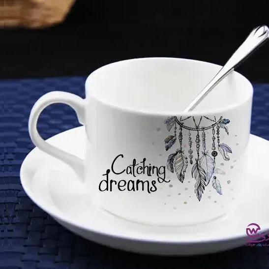 Coffee Cup -Dream Catcher - WE PRINT