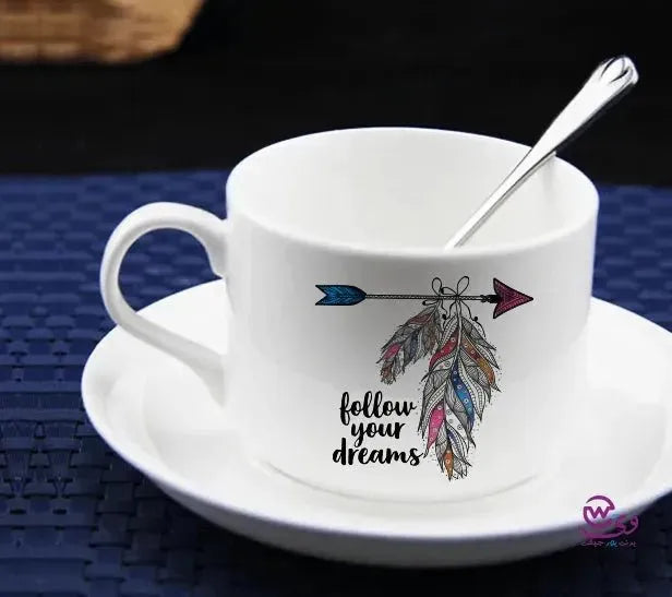 Coffee Cup -Dream Catcher - WE PRINT