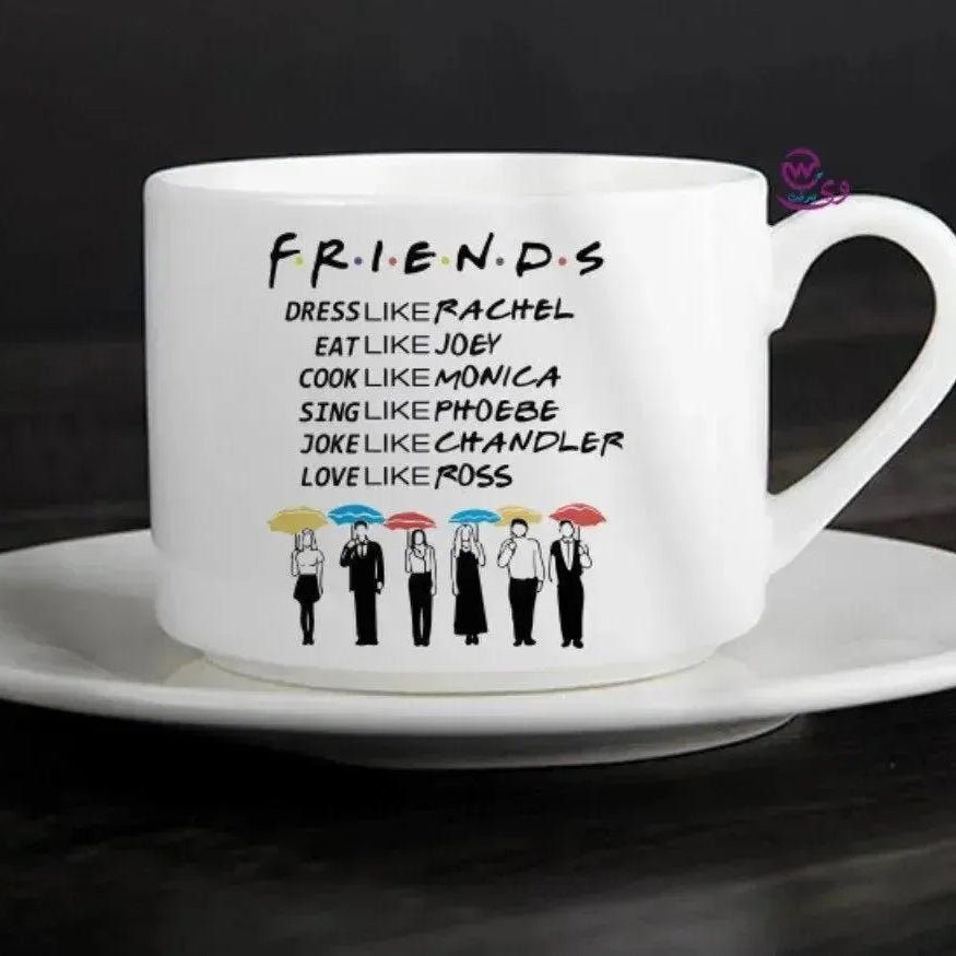 Coffee Cup - Friends -A - WE PRINT