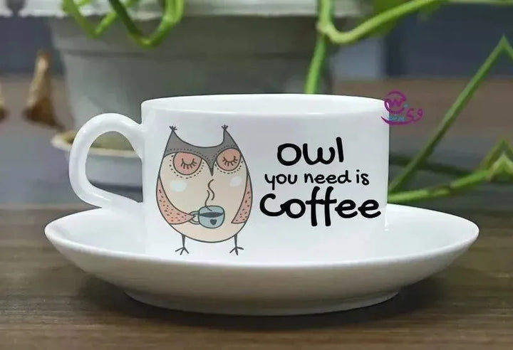 Coffee Cup - Owl Designs - WE PRINT