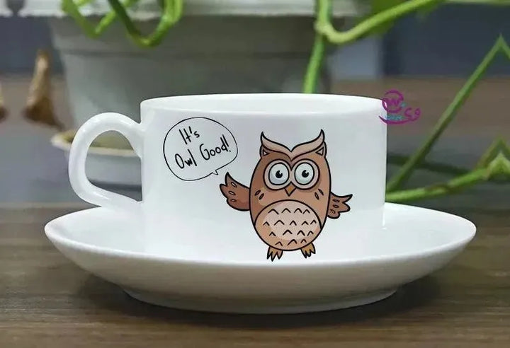 Coffee Cup - Owl Designs - WE PRINT