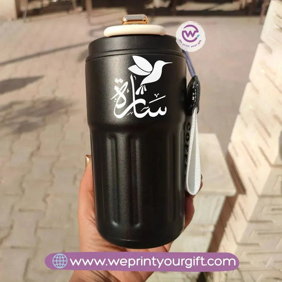 Coffee Mug With Temperature Display-Names - WE PRINT