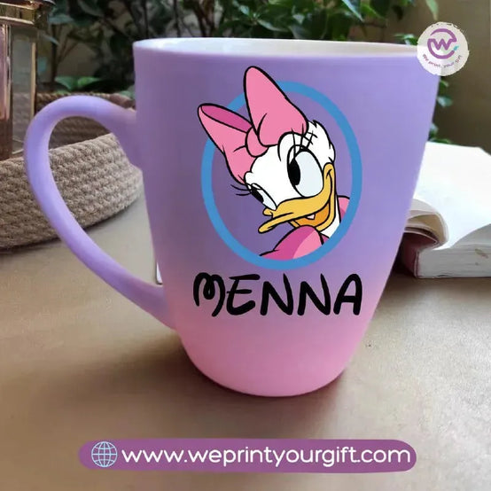 Colored Ceramic Mug- Disney - WE PRINT