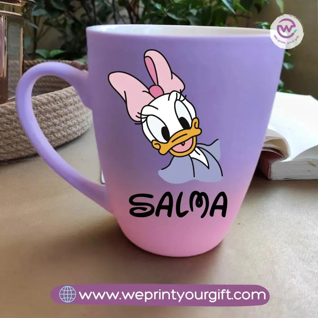 Colored Ceramic Mug- Disney - WE PRINT