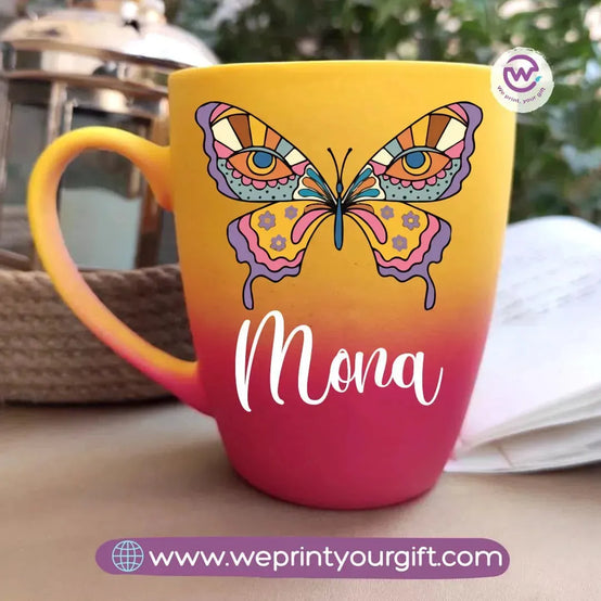 Colored Ceramic Mug-Motivational quotes - WE PRINT