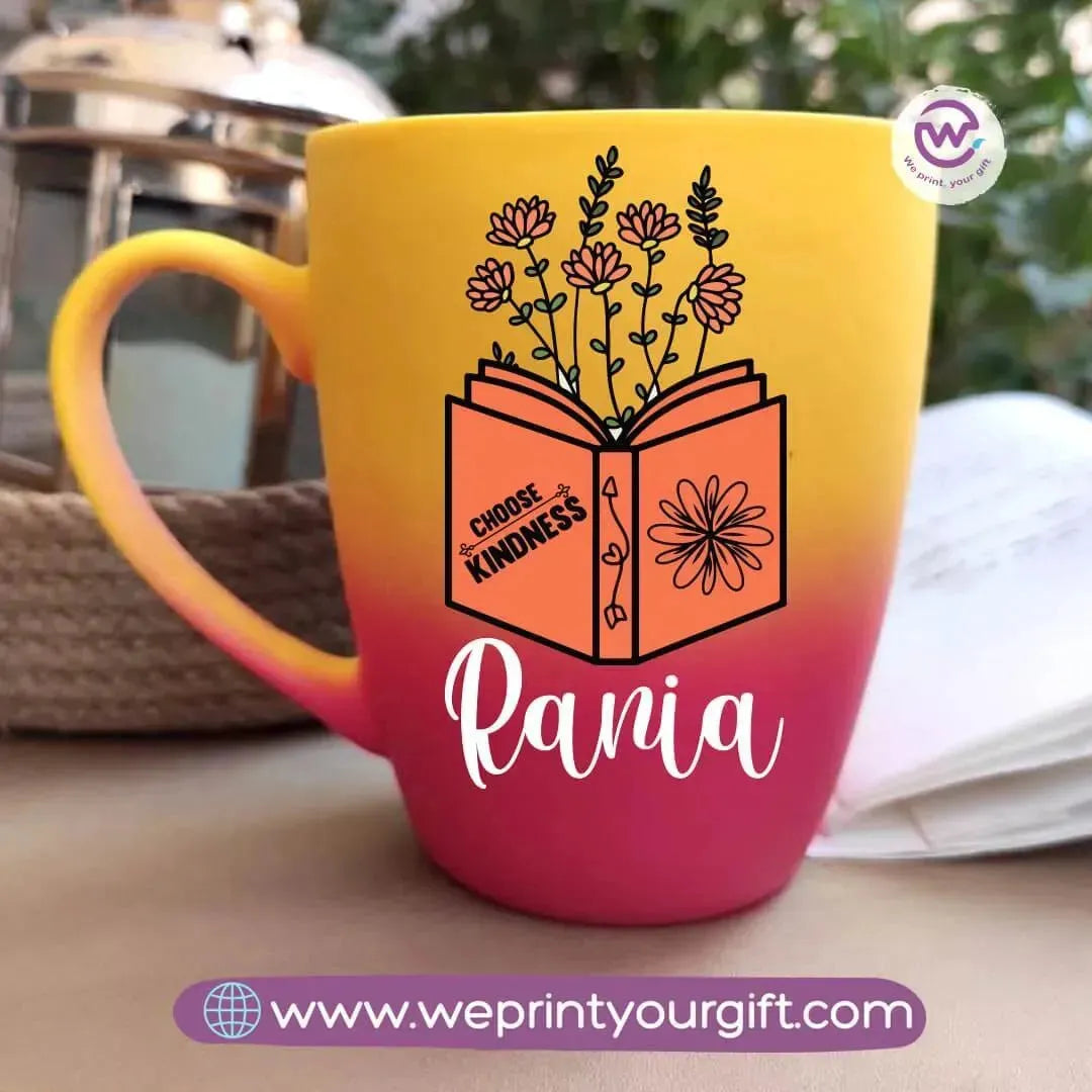 Colored Ceramic Mug-Motivational quotes - WE PRINT