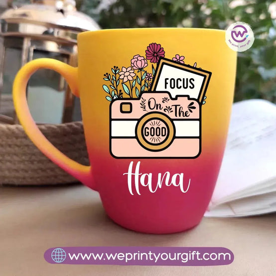 Colored Ceramic Mug-Motivational quotes - WE PRINT