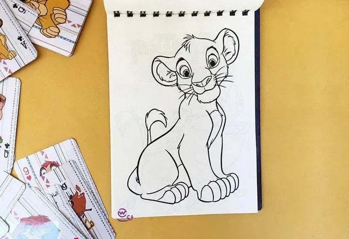 Coloring Book - Lion King - WE PRINT