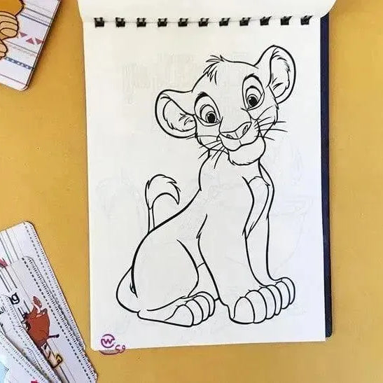 Coloring Book - Lion King - WE PRINT