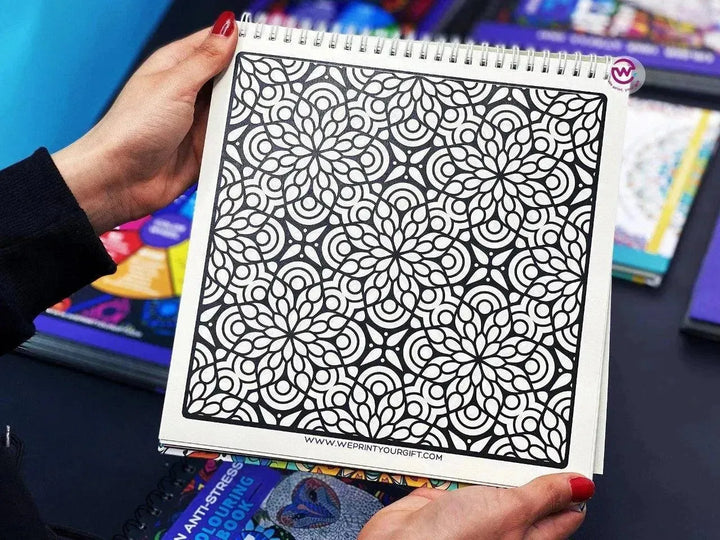 Coloring-Book- Mandala - WE PRINT