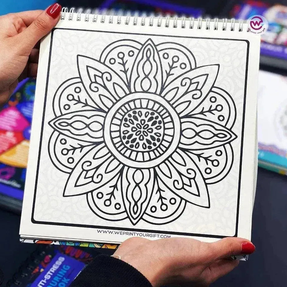 Coloring-Book- Mandala - WE PRINT