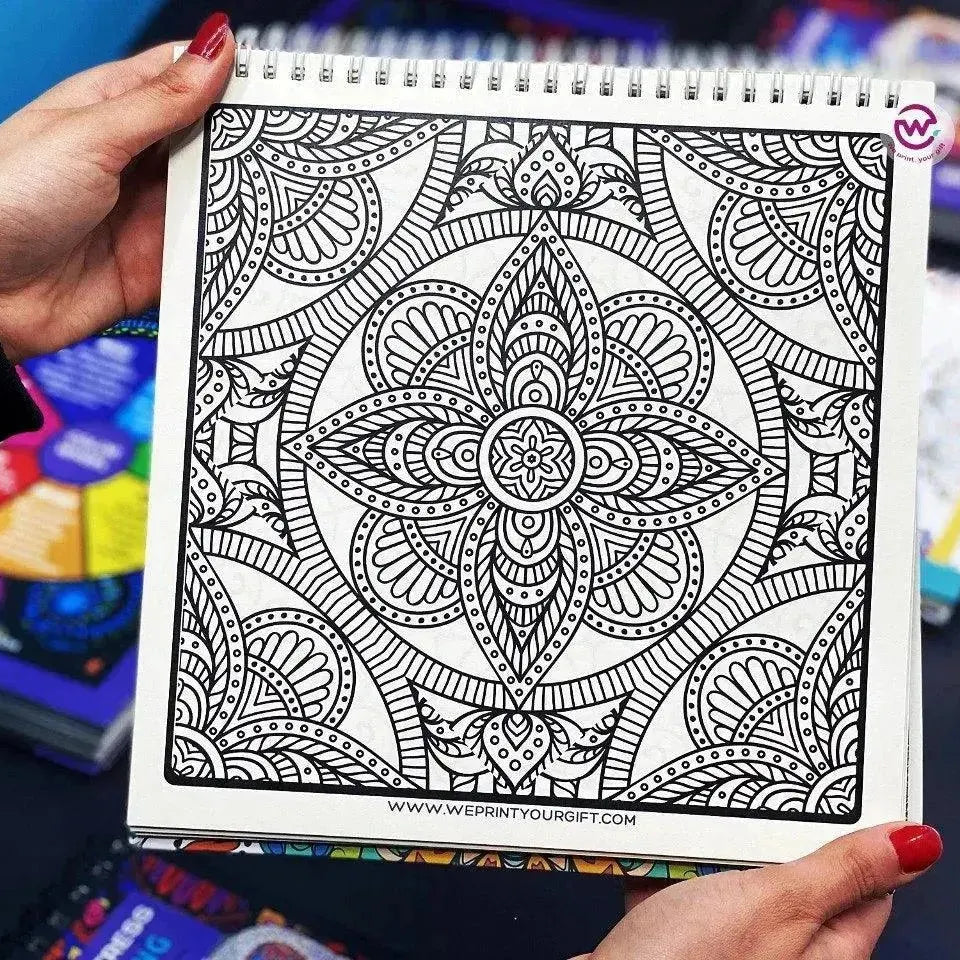 Coloring-Book- Mandala - WE PRINT