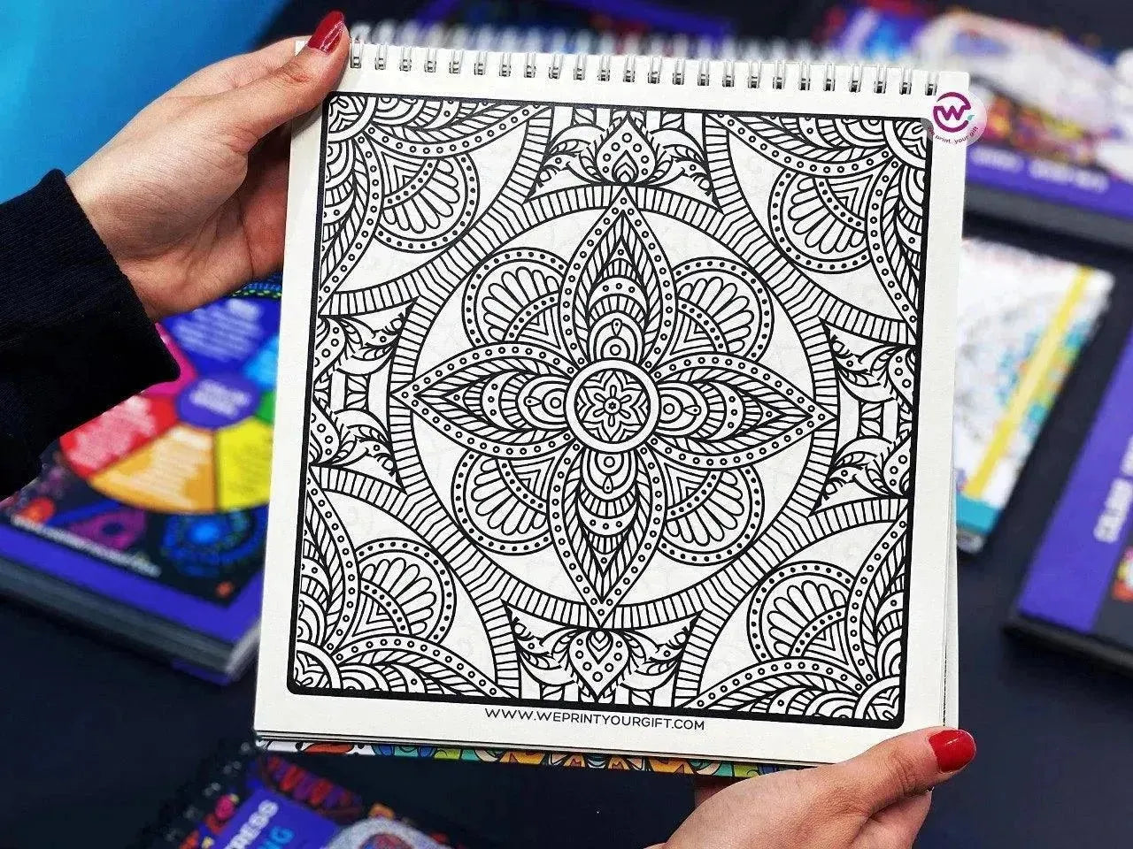 Coloring-Book- Mandala - WE PRINT