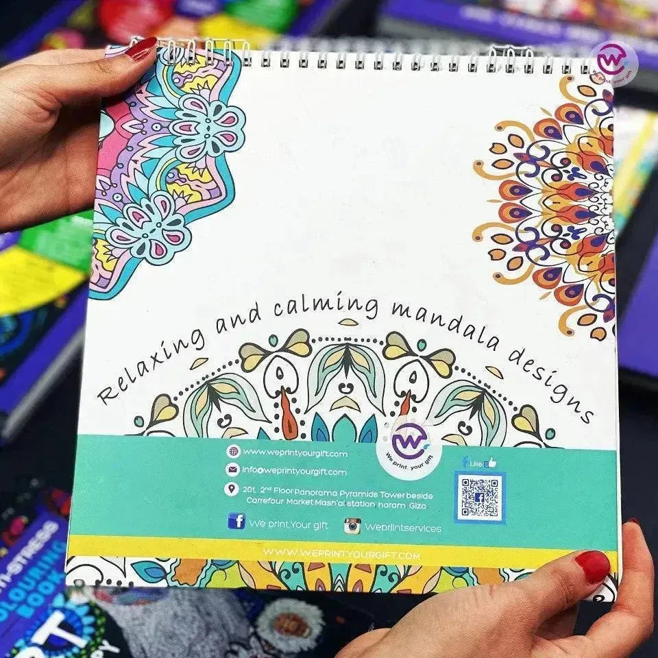 Coloring-Book- Mandala - WE PRINT