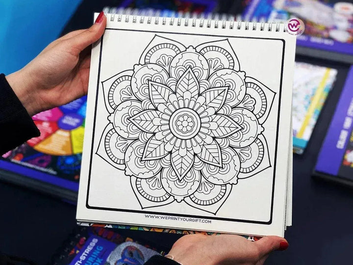 Coloring-Book- Mandala - WE PRINT