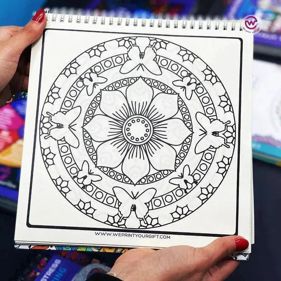 Coloring-Book- Mandala - WE PRINT