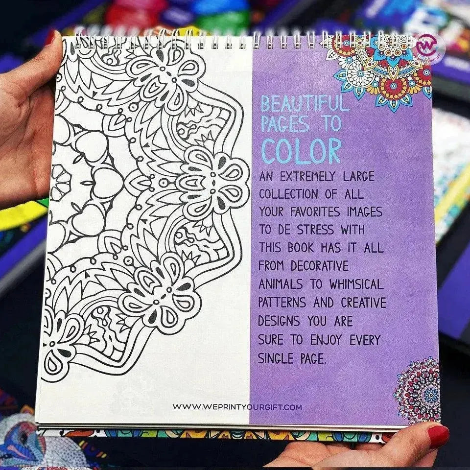 Coloring-Book- Mandala - WE PRINT
