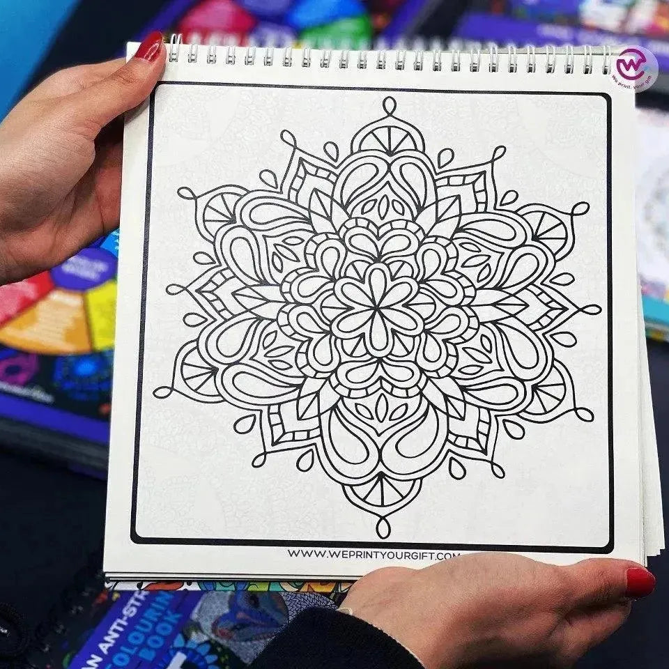Coloring-Book- Mandala - WE PRINT