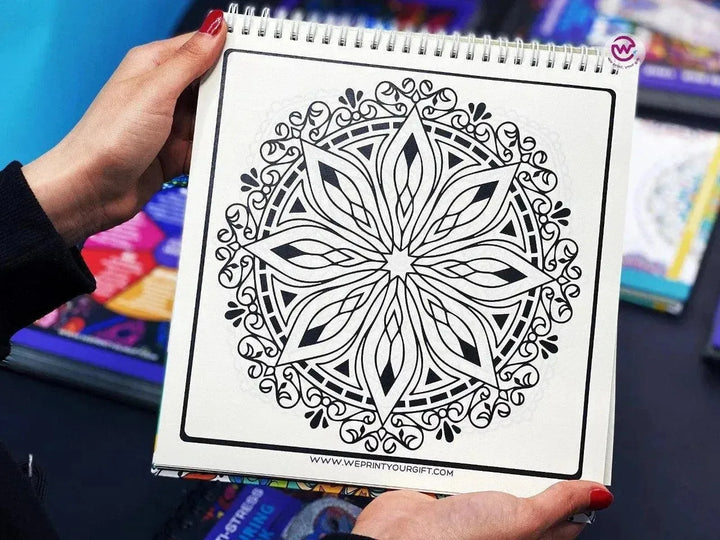 Coloring-Book- Mandala - WE PRINT