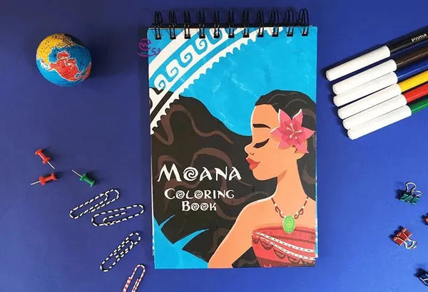 Coloring Book - Moana - WE PRINT