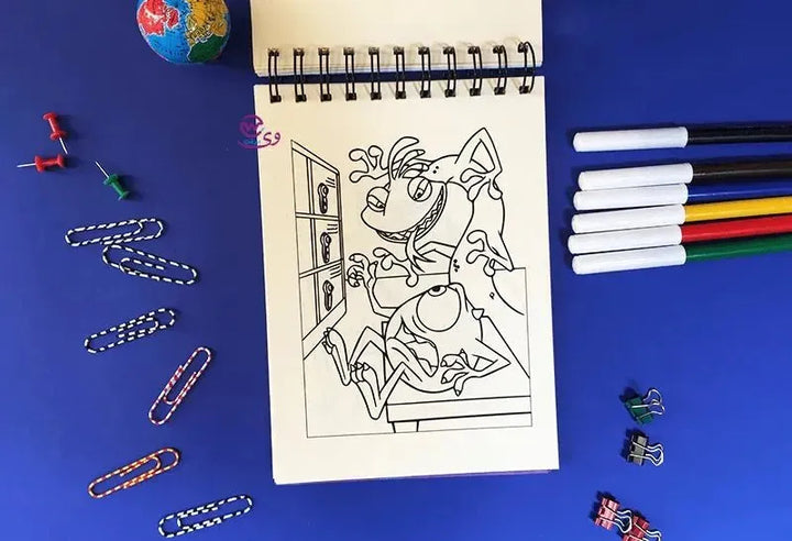 Coloring Book - Monster INC. - WE PRINT