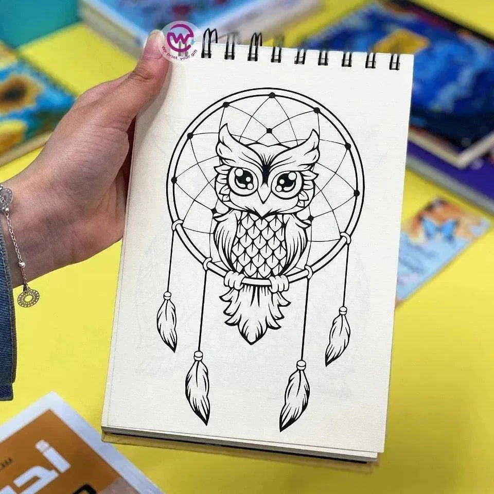 Coloring Book - Owl - WE PRINT
