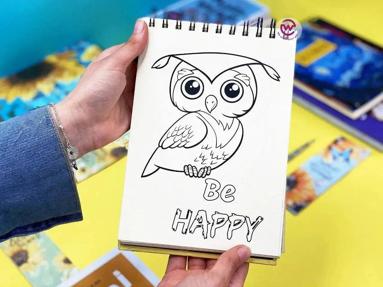 Coloring Book - Owl - WE PRINT