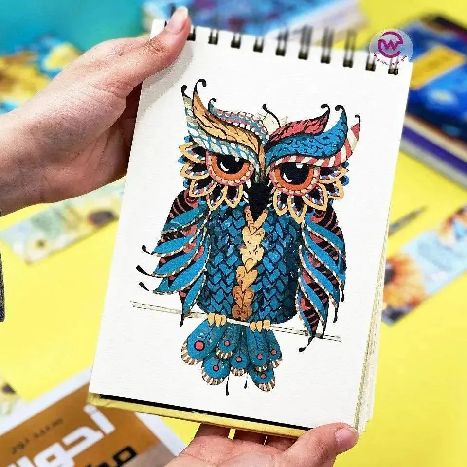 Coloring Book - Owl - WE PRINT