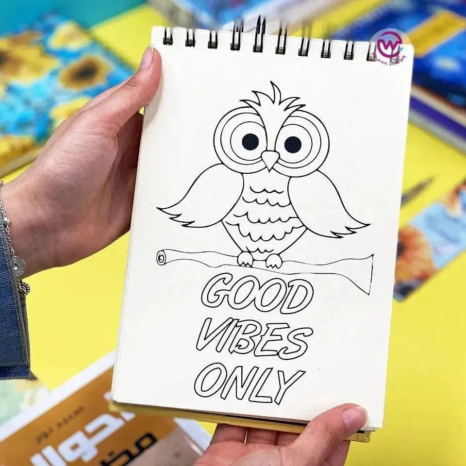 Coloring Book - Owl - WE PRINT