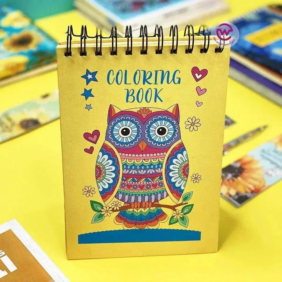 Coloring Book - Owl - WE PRINT
