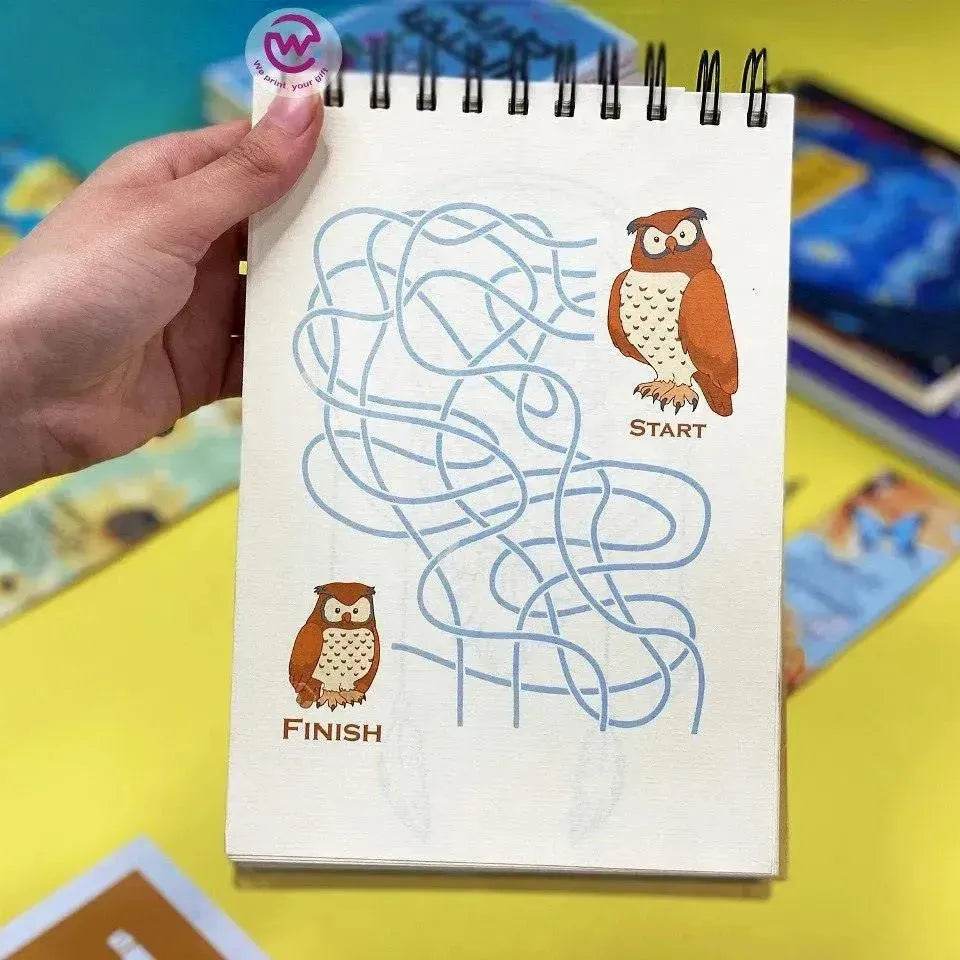 Coloring Book - Owl - WE PRINT