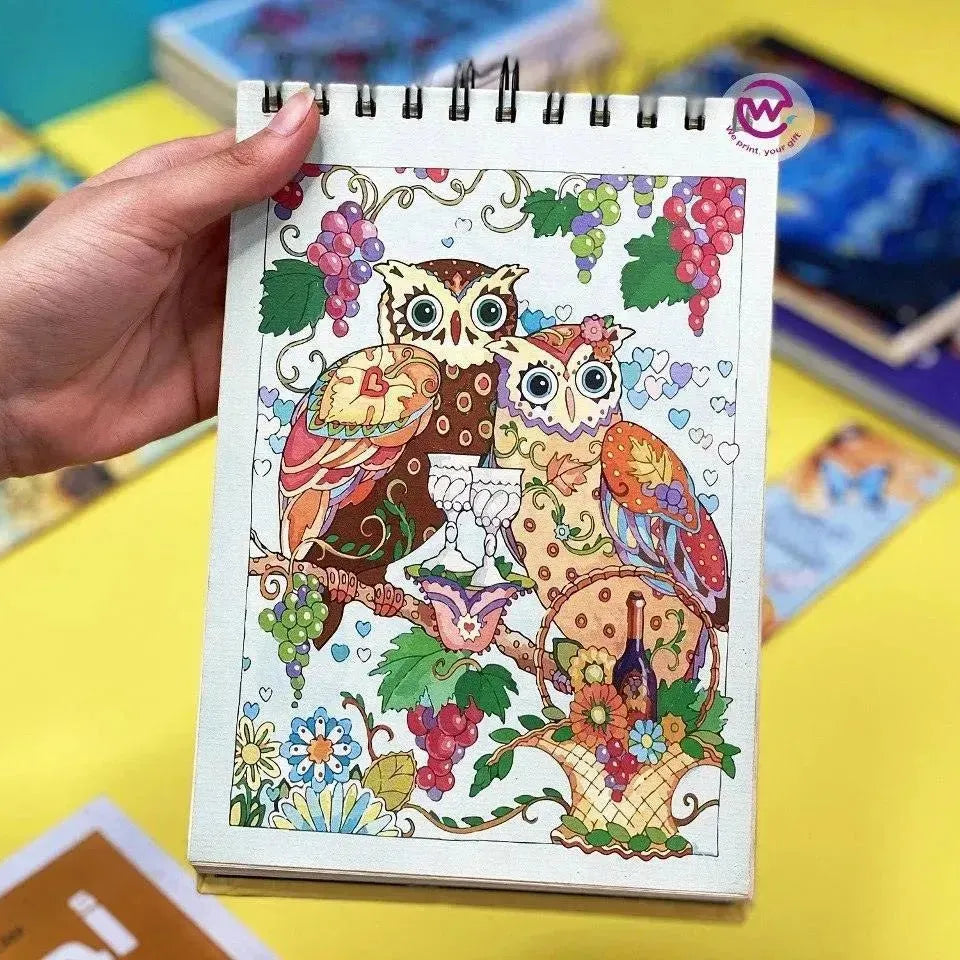 Coloring Book - Owl - WE PRINT