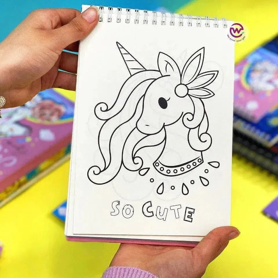 Coloring Book - Unicorn - WE PRINT