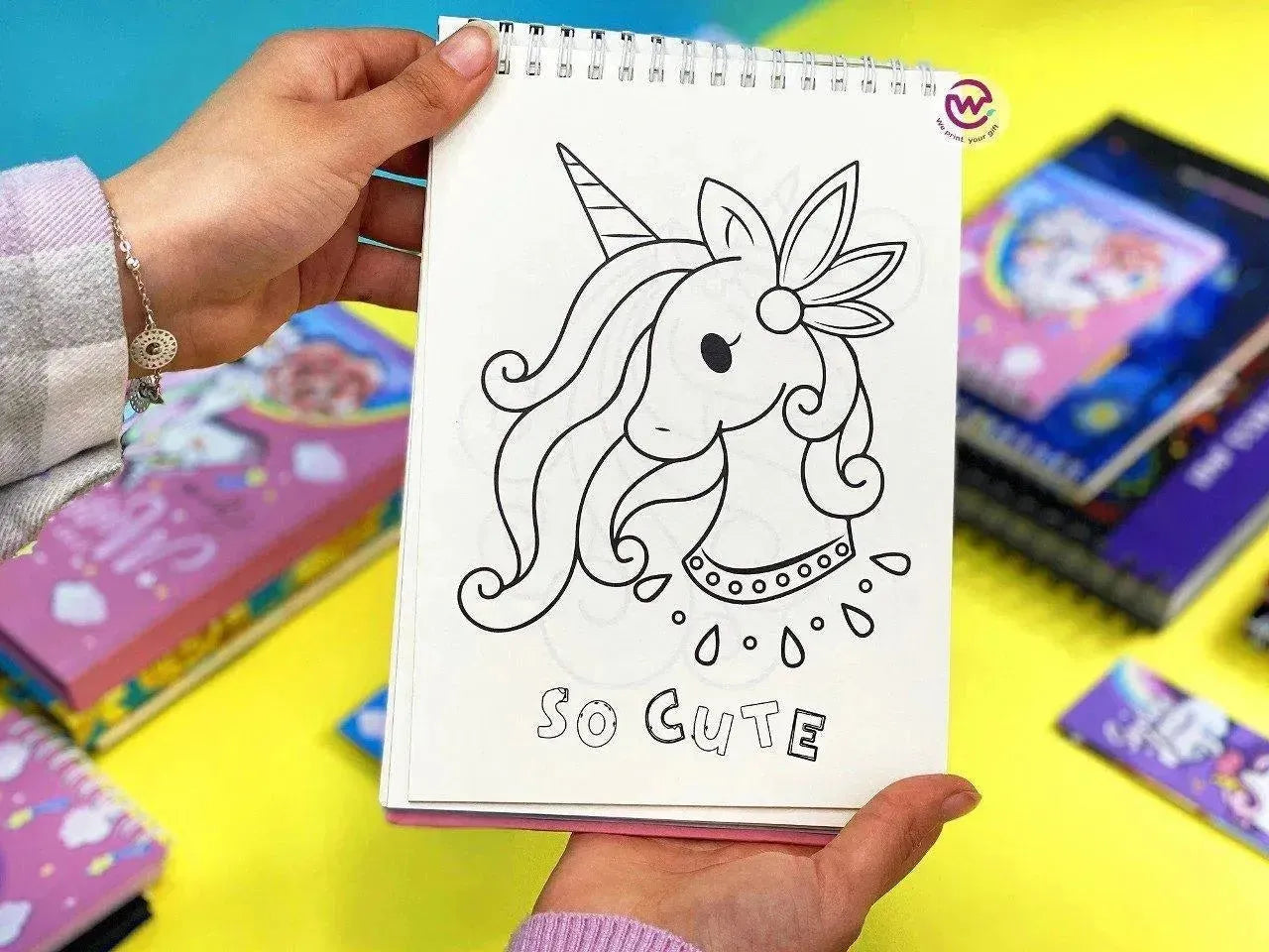 Coloring Book - Unicorn - WE PRINT