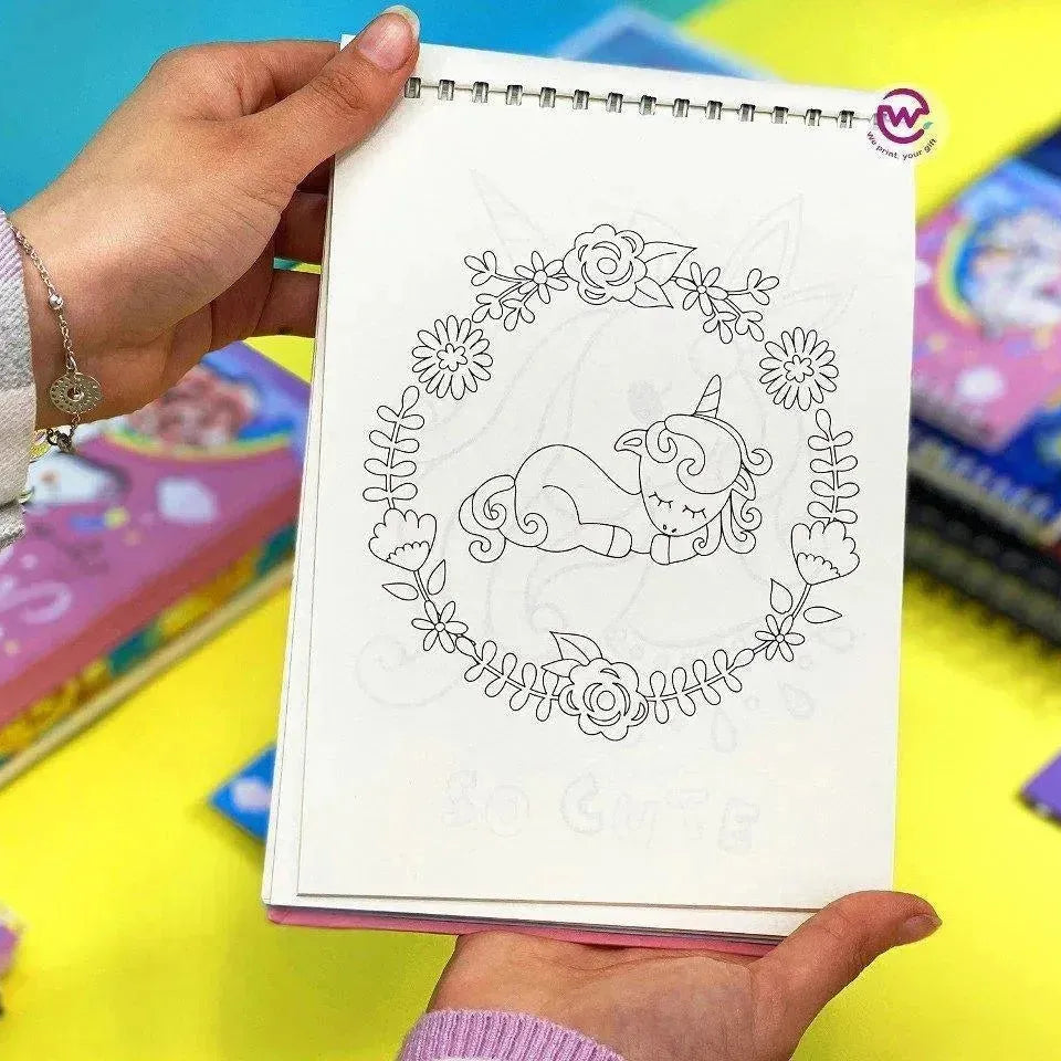 Coloring Book - Unicorn - WE PRINT
