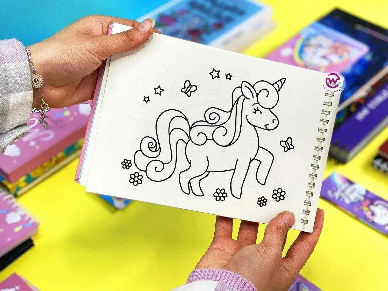 Coloring Book - Unicorn - WE PRINT
