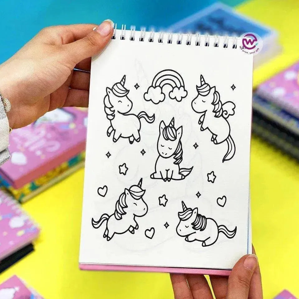 Coloring Book - Unicorn - WE PRINT