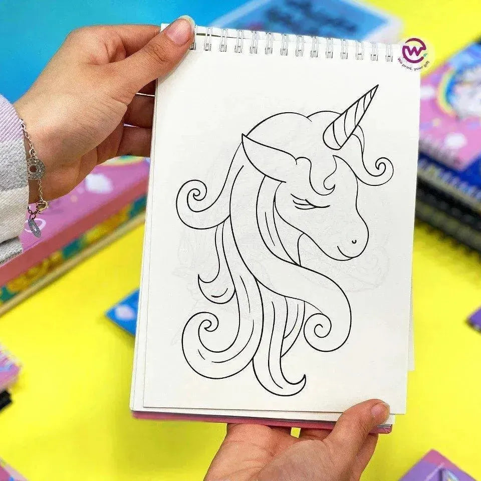 Coloring Book - Unicorn - WE PRINT