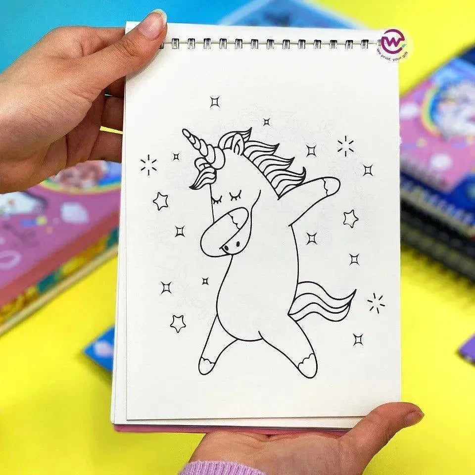 Coloring Book - Unicorn - WE PRINT