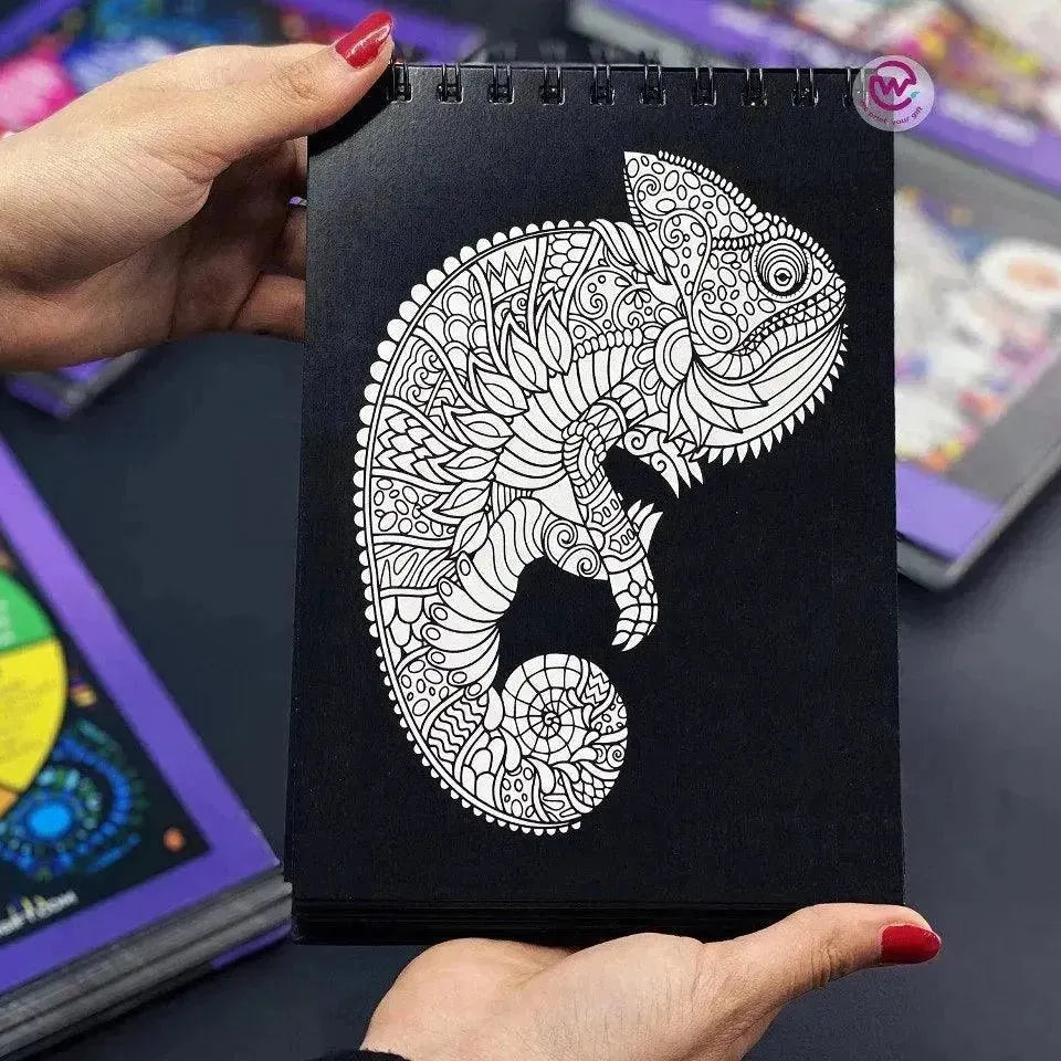 Coloring-Book - Wild Animals - WE PRINT